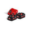 MILWAUKEE M18™ HIGH OUTPUT™ HNRG-802  2 ΜΠΑΤΑΡΙΕΣ HD18V 8.0 AH ΤΑΧΥΦΟΡΤΙΣΤΗΣ M12-18FC