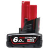 MILWAUKEE M12™ Β6  12V ΜΠΑΤΑΡΙΑ 6.0 AH