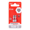 SHOCKWAVE™ IMPACT DUTY ΜΥΤΕΣ TORX TX20 x 25 mm – 2 TEM
