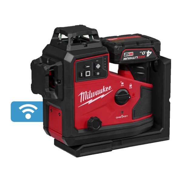 MILWAUKEE M12™ A3PLO-401C ΠΡΑΣΙΝΟ LASER 360°