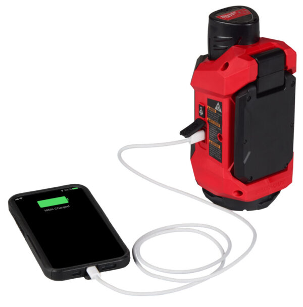 MILWAUKEE M12™ ALIP-0 ΠΟΛΥΚΑΤΕΥΘΥΝΤΙΚΟΣ ΠΡΟΒΟΛΕΑΣ LED ΜΕ ΣΥΜΒΑΤΟΤΗΤΑ PACKOUT™ - Image 4
