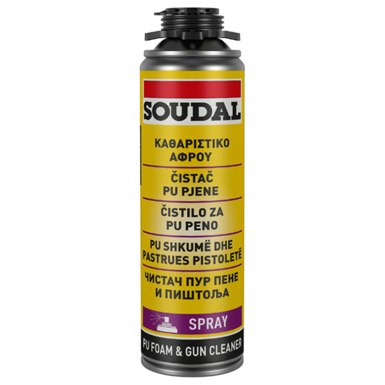 SOUDAL Καθαριστικό Αφρού PU πιστολιού & σπρέι 500ml