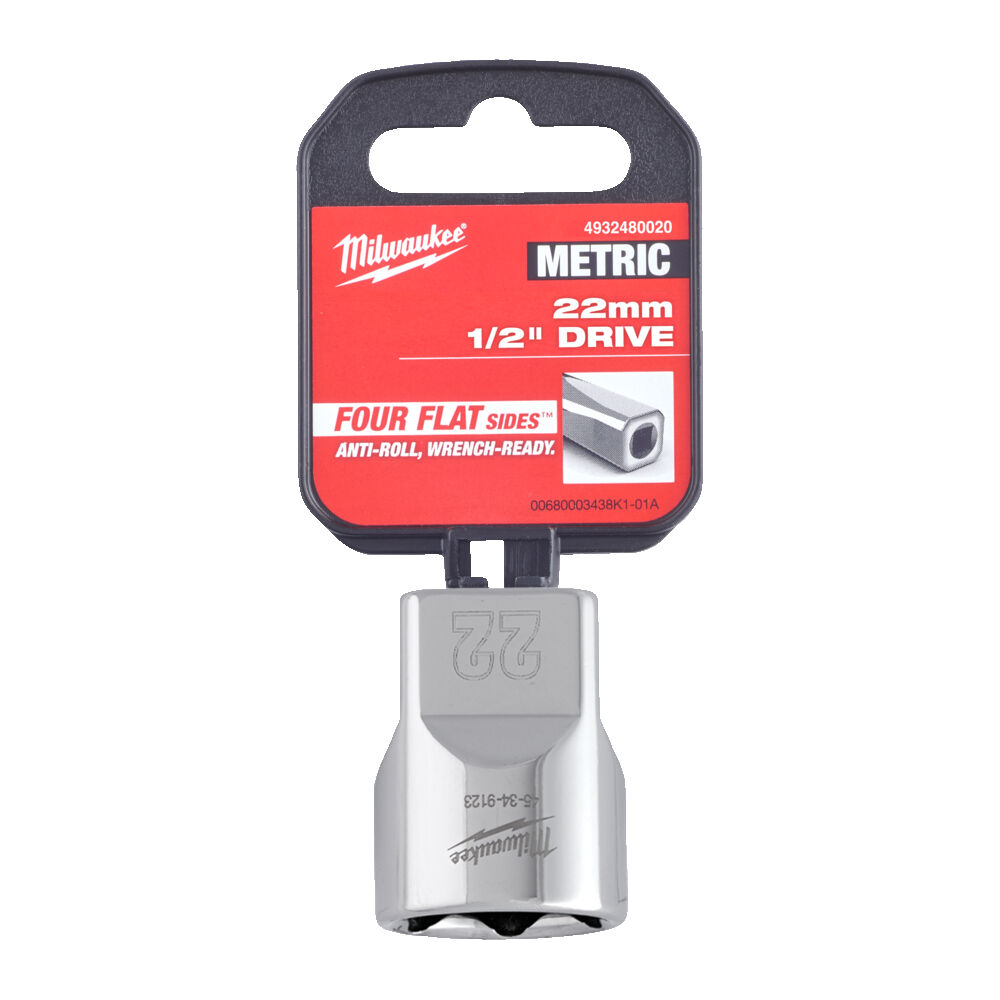 MILWAUKEE ½″ ΚΑΡΥΔΑΚΙ 22mm