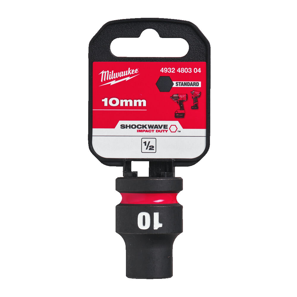 MILWAUKEE ½” SHOCKWAVE™ ΚΑΡΥΔΑΚΙ ΚΡΟΥΣΗΣ 10mm