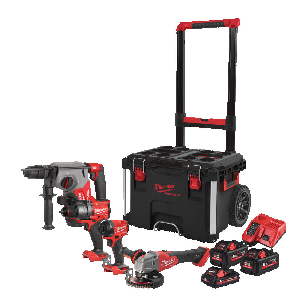 MILWAUKEE M18 FUEL™ FPP4AE-533P POWER PACKOUT™ SET