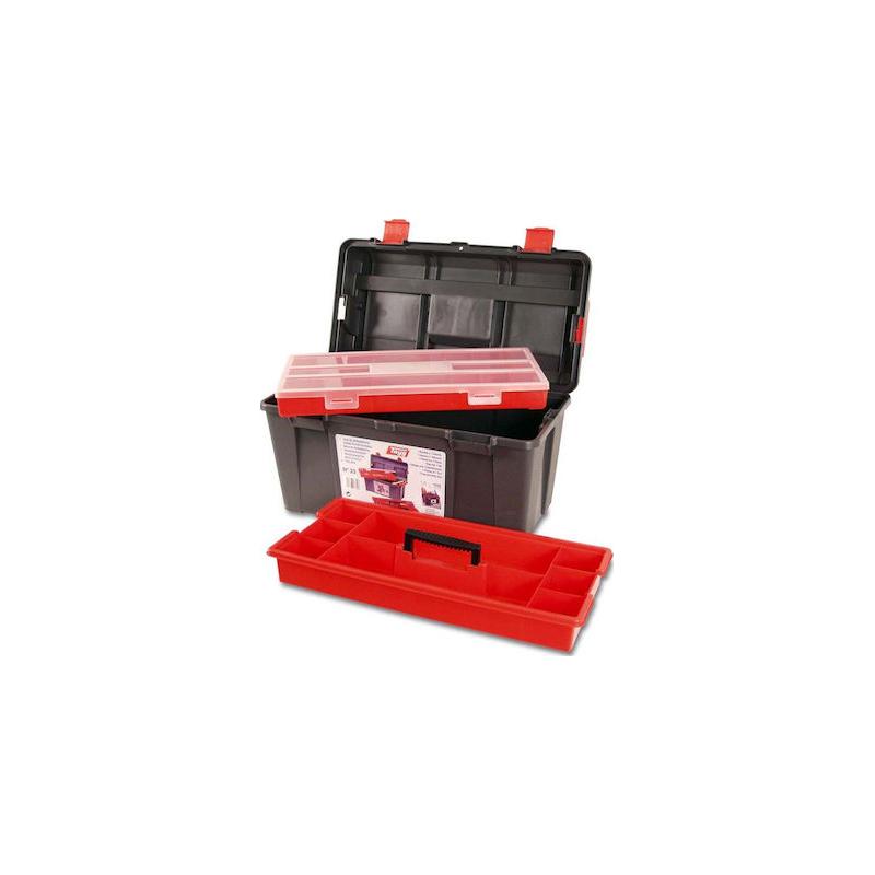 TAYG N35 Εργαλειοθήκη 4 Κουμπωμάτων Με Ταμπακιέρα Εταζέρα - Image 3