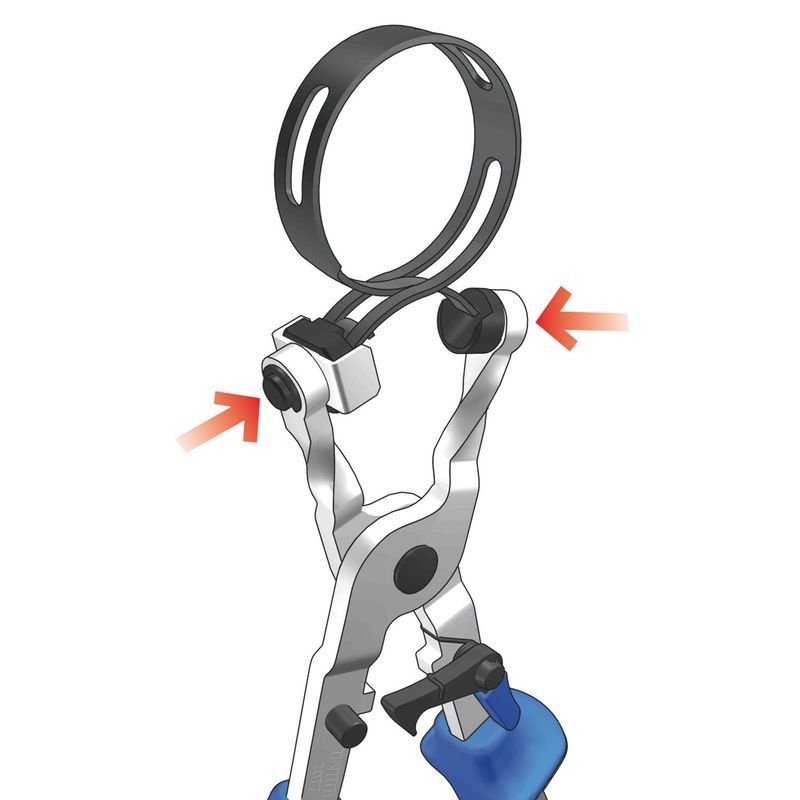 UNIOR Πένσα για Κολλάρα Σωλήνων Τροφοδοσίας 2077/2BI 235 - Image 2