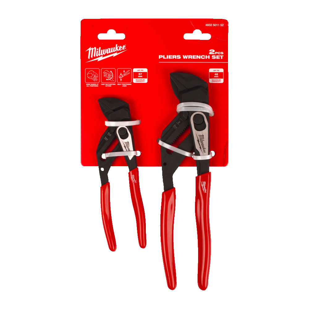 MILWAUKEE ΓΚΑΖΟΤΑΝΑΛΙΕΣ – ΚΛΕΙΔΙ 2 ΤΕΜΑΧΙΩΝ ΣΕΤ 180 MM + 250 MM