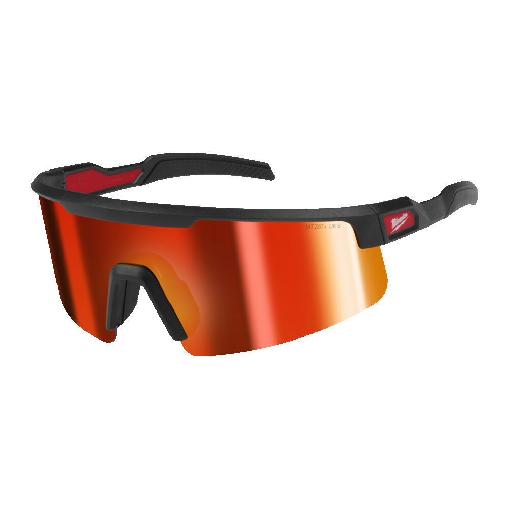 MILWAUKEE ΓΥΑΛΙΑ ΑΣΦΑΛΕΙΑΣ ΜΕΓΑΛΟΥ ΜΕΓΕΘΟΥΣ ΚΟΚΚΙΝΟΣ ΦΑΚΟΣ ΚΑΘΡΕΦΤΗΣ