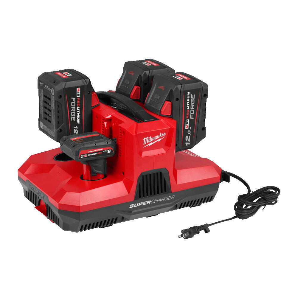 MILWAUKEE M12 – M18™ MBPSC4 PACKOUT ΥΠΕΡΤΑΧΥΦΟΡΤΙΣΤΗΣ ΠΟΛΛΑΠΛΩΝ ΘΕΣΕΩΝ ΤΑΥΤΟΧΡΟΝΗΣ ΦΟΡΤΙΣΗΣ - Image 2