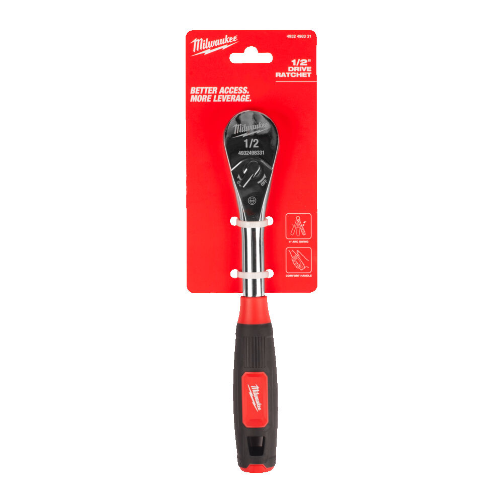 MILWAUKEE 1/2˝ ΚΑΣΤΑΝΙΑ ΜΕ ΛΑΒΗ SOFTGRIP